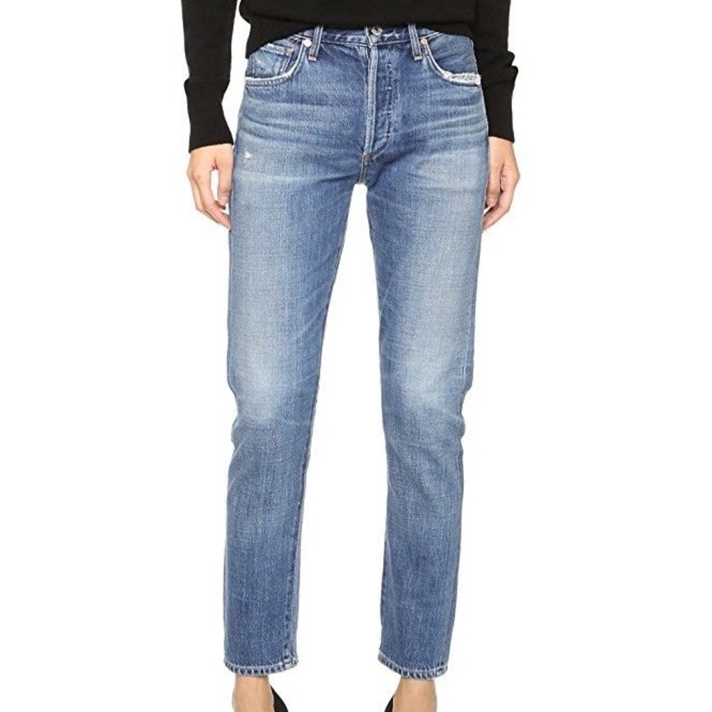 Citizens Of Humanity Classic Indigo Straight Jeans
